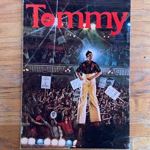 TOMMY: THE MOVIE Cinema Program The Who & Elton John 1975 Press Book